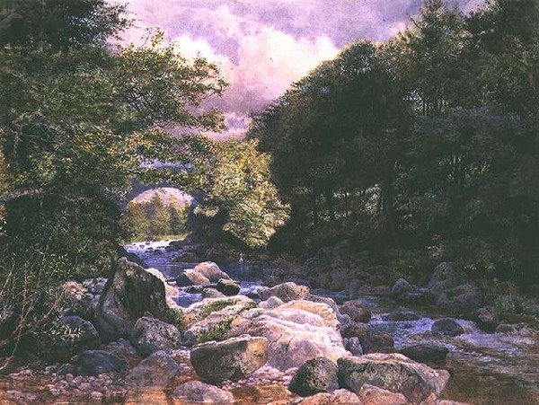 Deveron Nehri by William Henry Millais