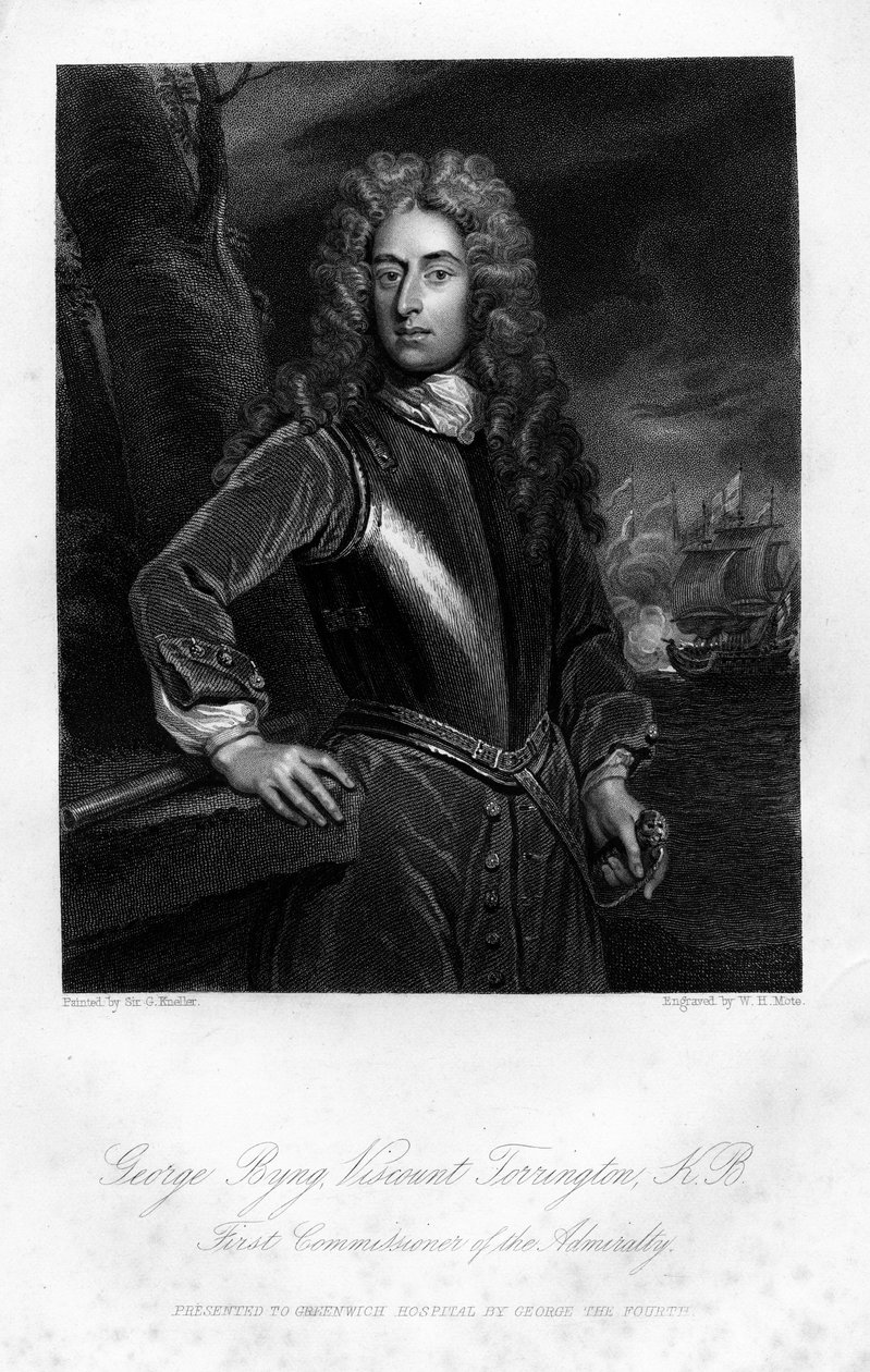 George Byng, Vikont Torrington, 1837 by William Henry Mote