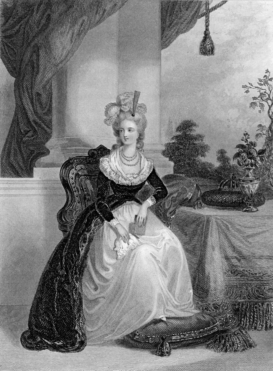 Marie Antoinette, Fransa Kraliçesi ve Navarre, c1840-1860. by William Henry Mote