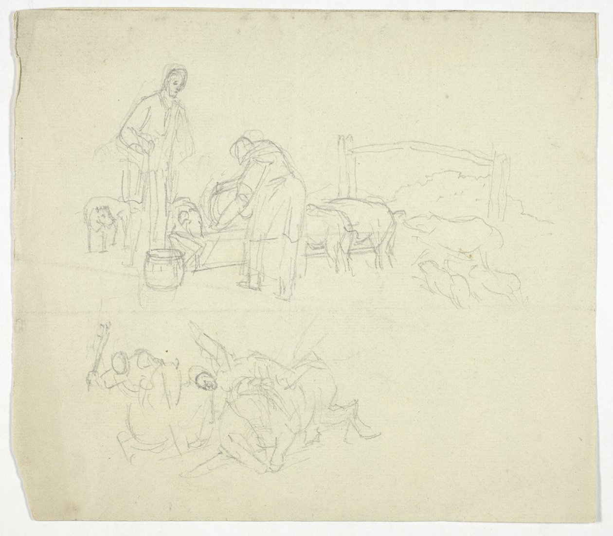Domuz besleme by William Henry Pyne