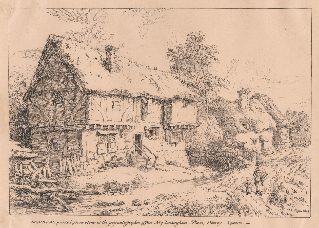 Eski Kulübeler by William Henry Pyne