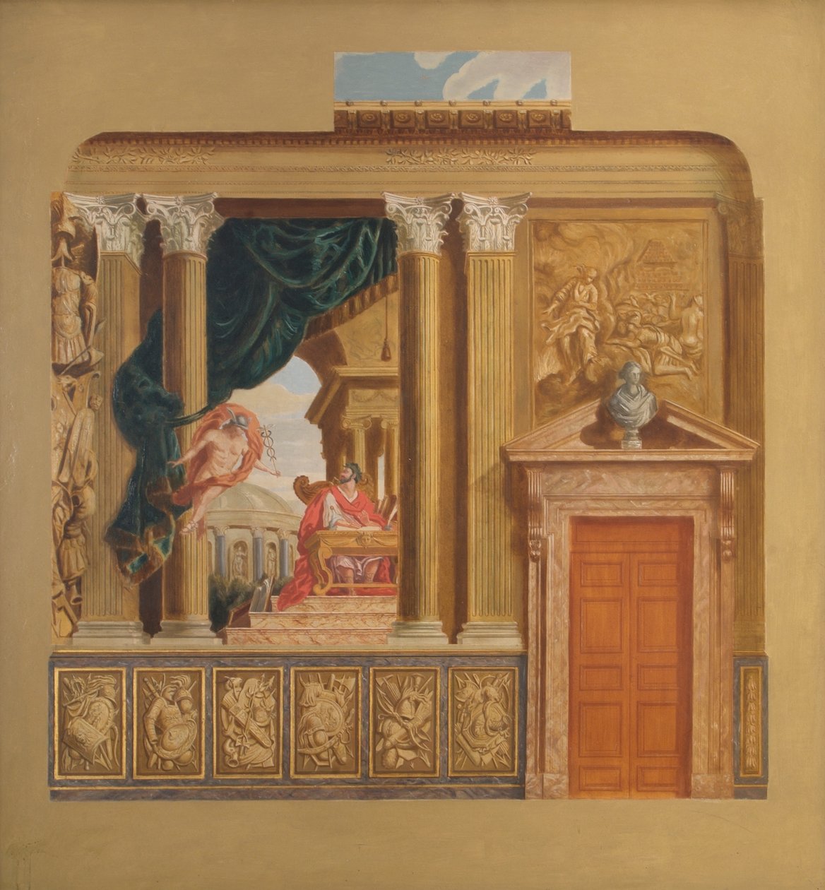 Kralın Merdiveni, Hampton Court Sarayı by William Herbert Hampton
