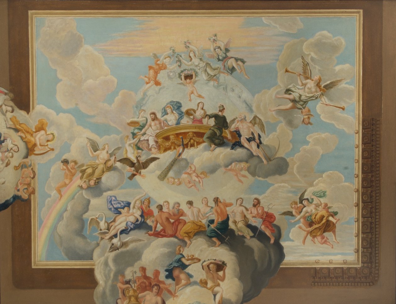 King's Merdiven tavanı, Hampton Court Sarayı by William Herbert Hampton