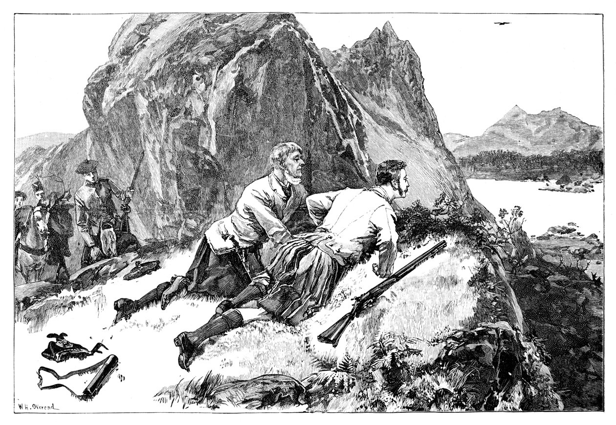 Prens Albert geyik avcılığı, c1840
