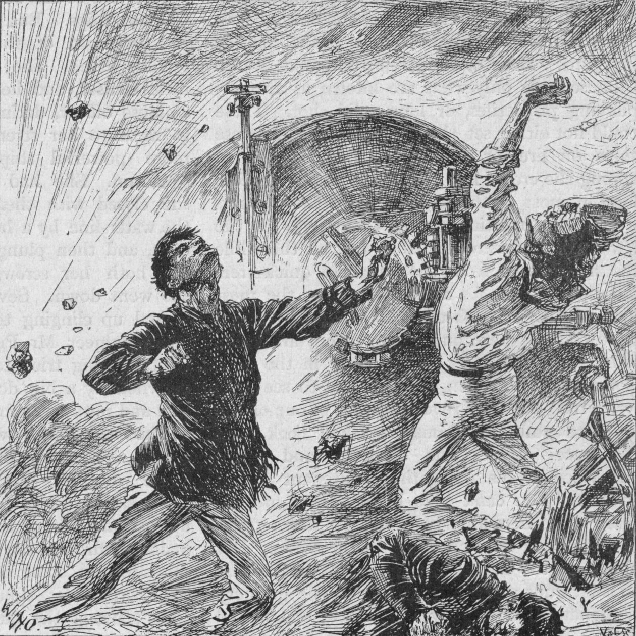 Yay Silahları Arasında Mermi Patlaması, 1902 by William Heysham Overend