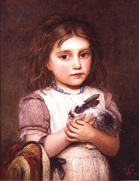 evcil tavşan by William Hippon Gadsby