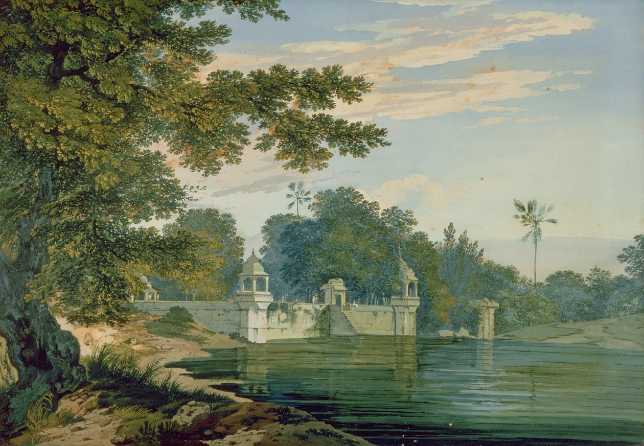 Agra Yakınlarından Bir Görünüm, C.1780 by William Hodges