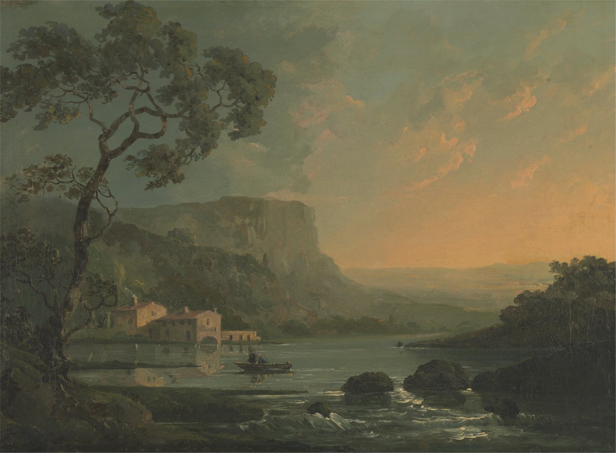 Gölde Balıkçılarla Manzara by William Hodges