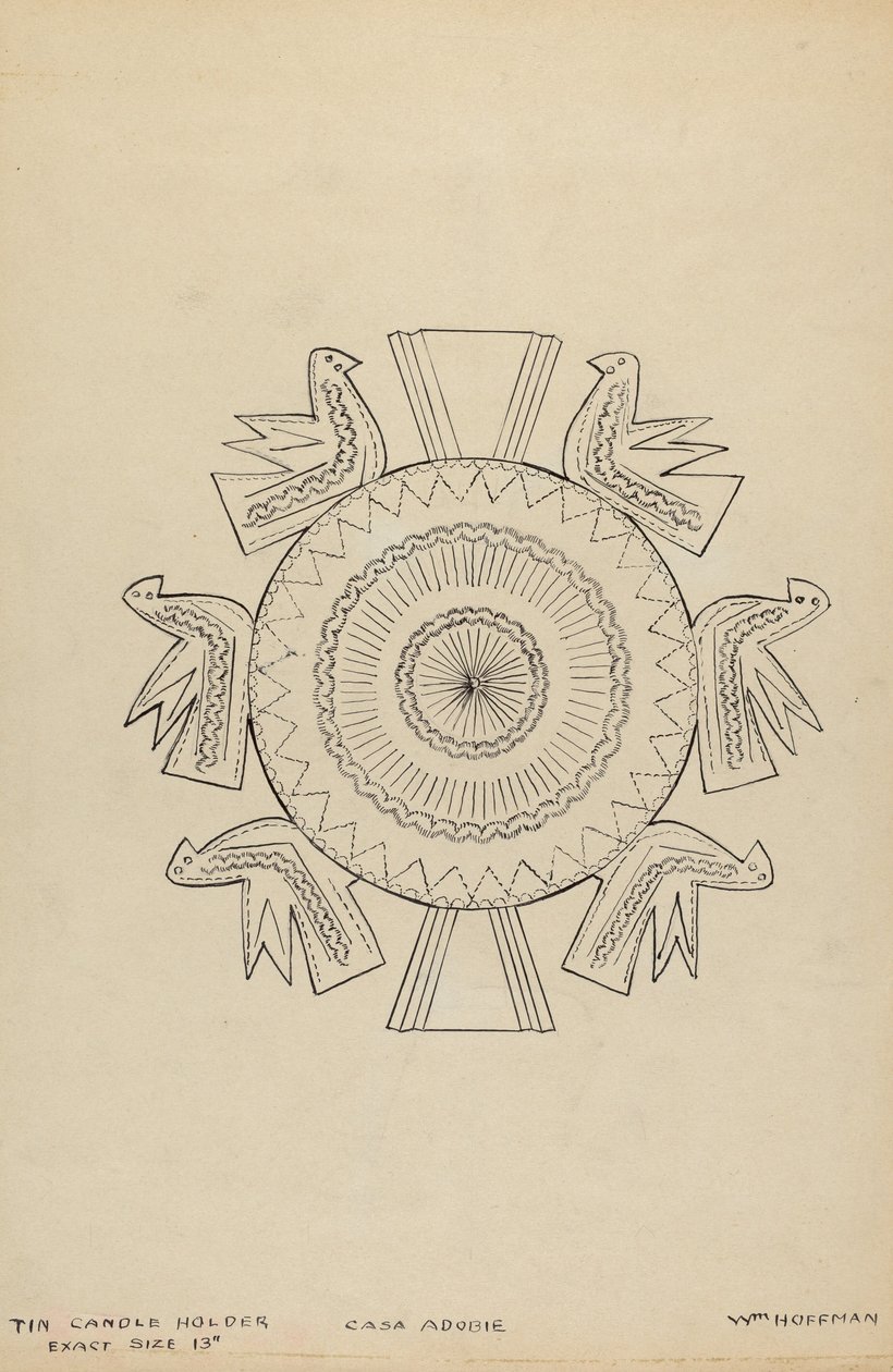 Kesilmiş Teneke Mumluk by William Hoffman