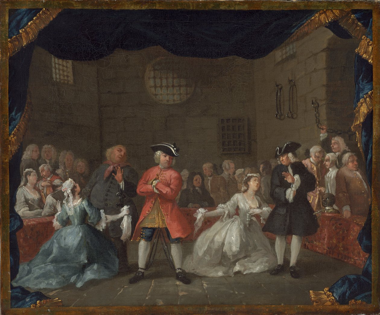 Dilenci Operasından Bir Sahne by William Hogarth