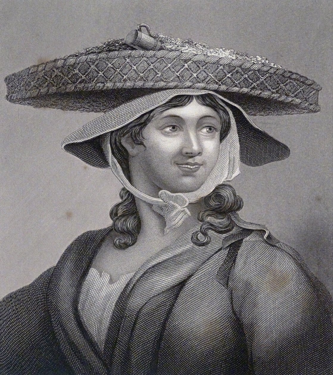 Bir karides kız by William Hogarth