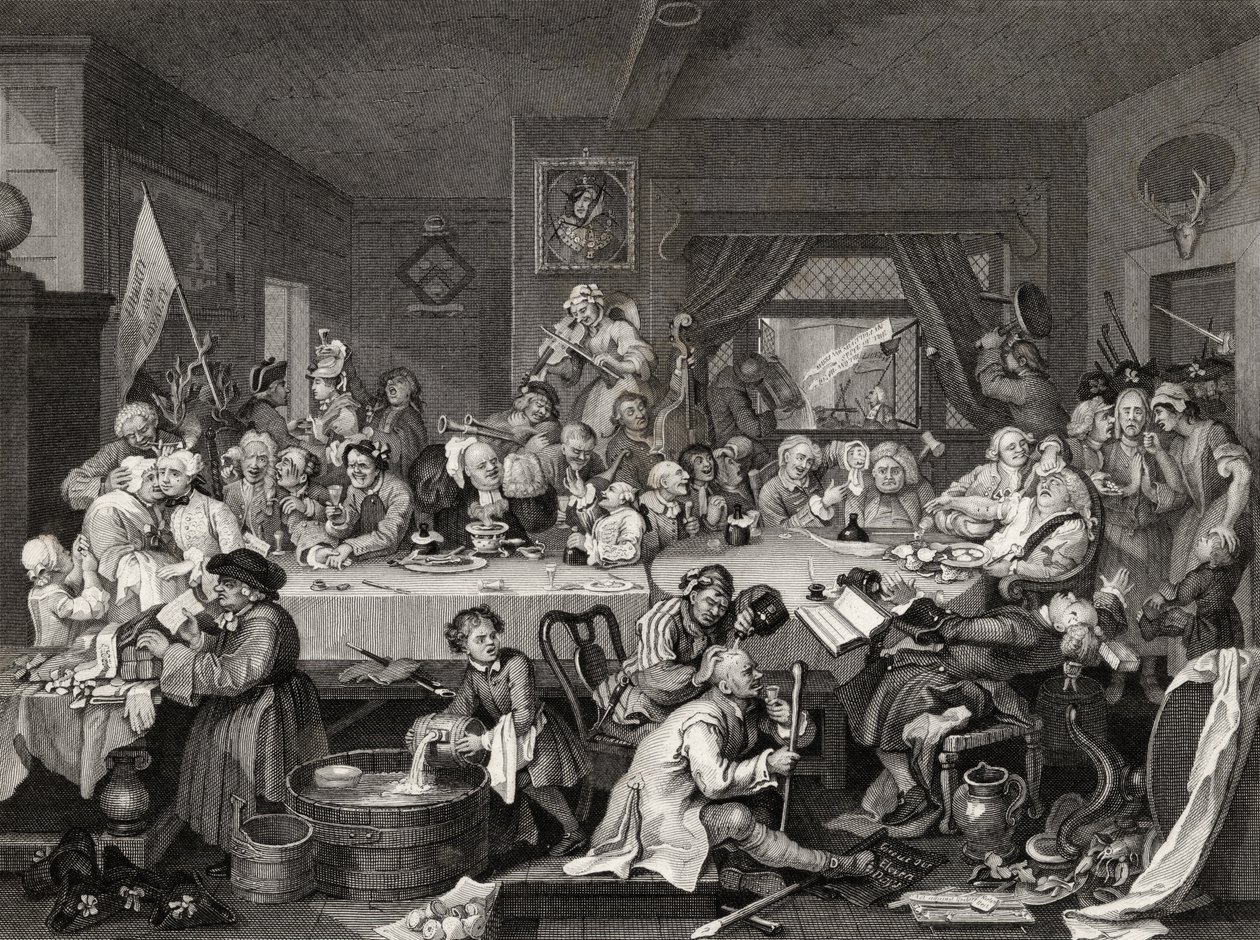 Bir Seçim Eğlencesi, T.E. Nicholson, 1833