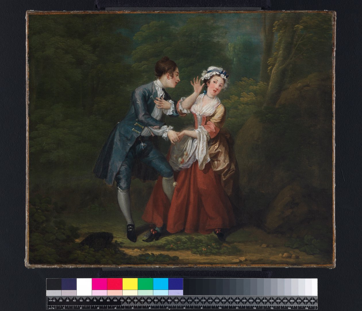 Daha önce, c.1730-31 (bir çift, bkz. 58828) by William Hogarth