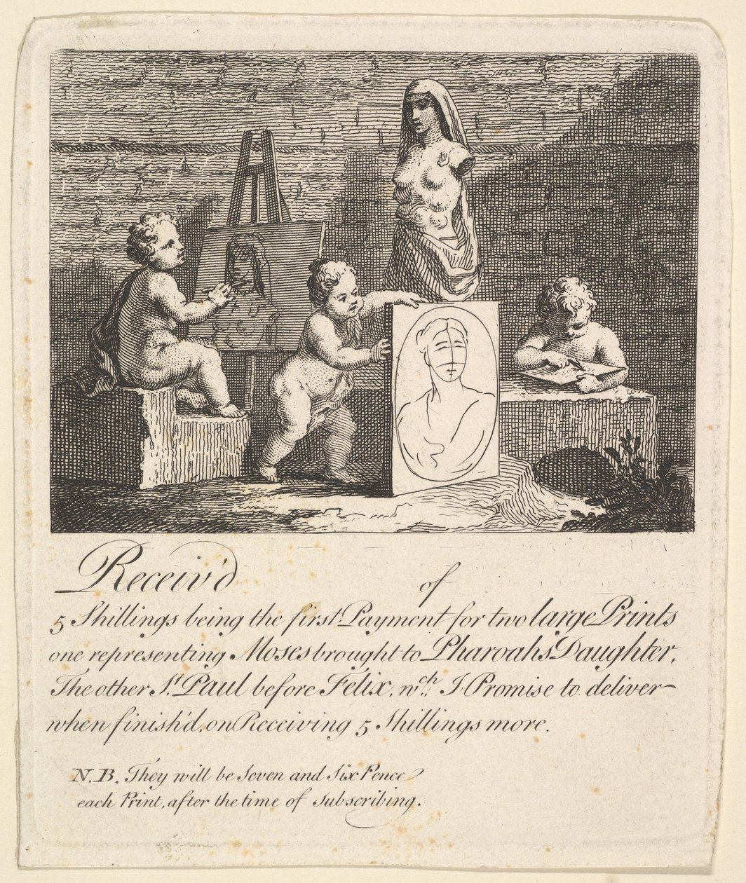 Doğayı Gözleyen Oğlanlar, 1731-51. by William Hogarth
