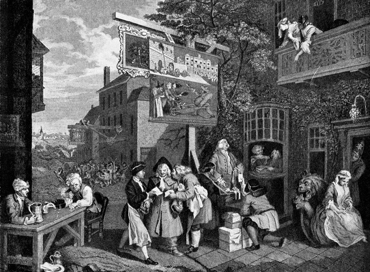 Oylamalar, 1757 by William Hogarth