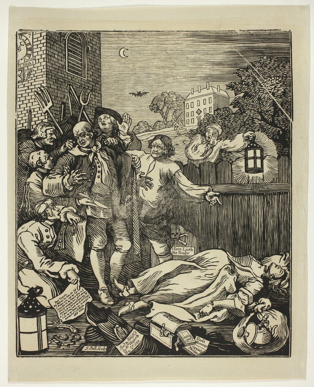 Mükemmellikte Zulüm by William Hogarth