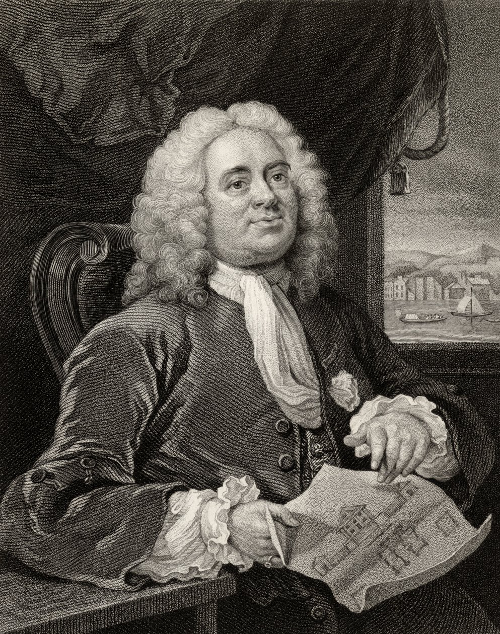 Daniel Lock, Benjamin Holl (1808-84) tarafından 