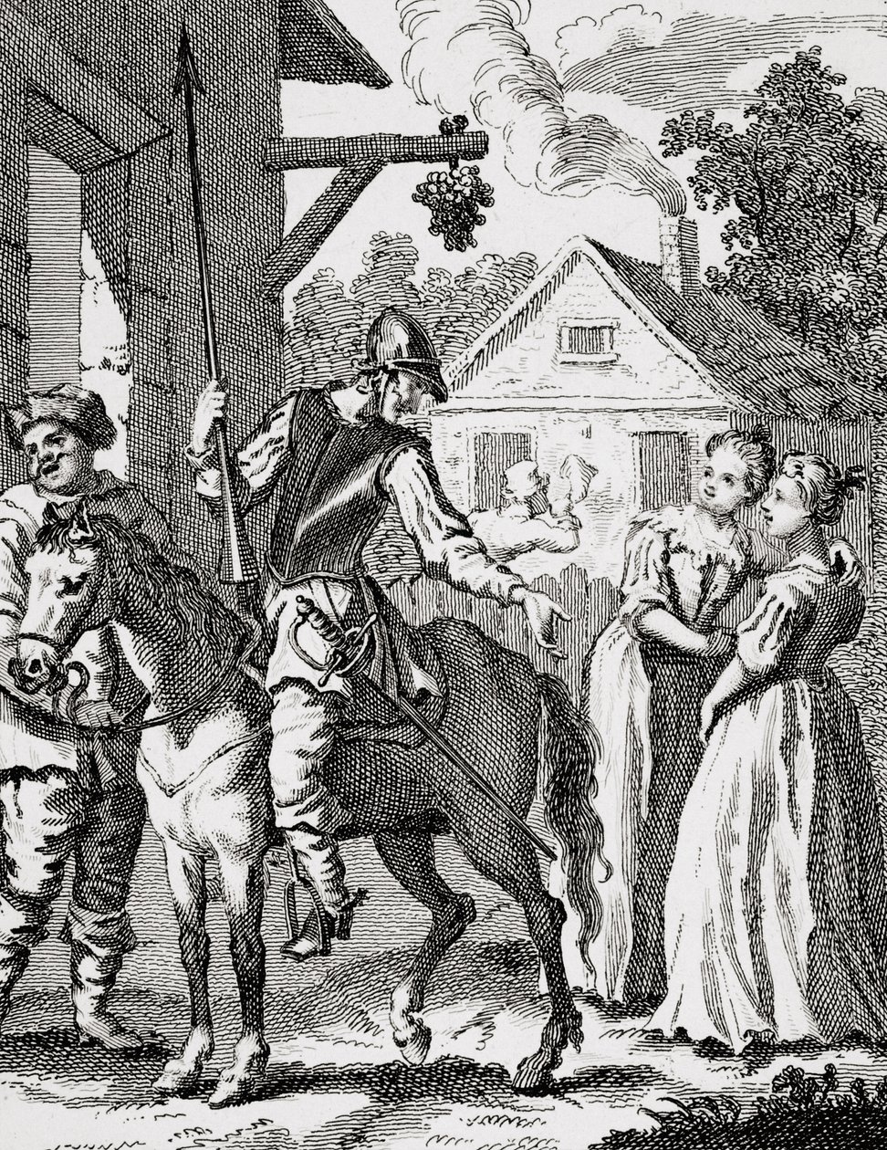 Don Kişot ve Sancho Panza bir Inn