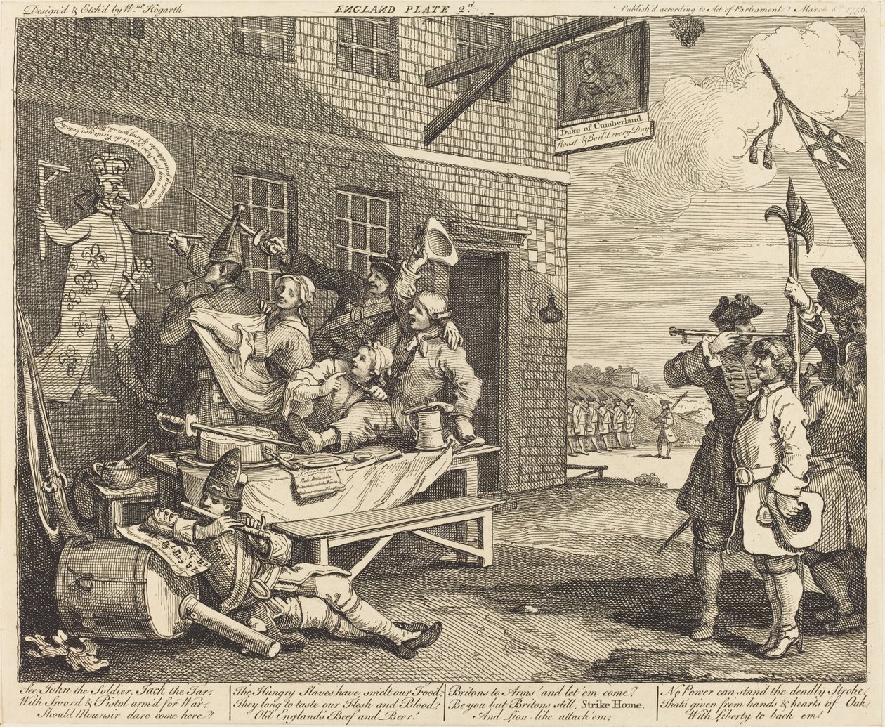 İngiltere by William Hogarth