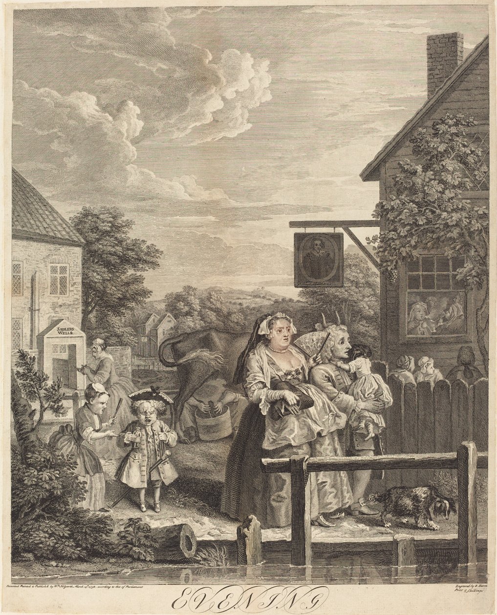 Akşam by William Hogarth