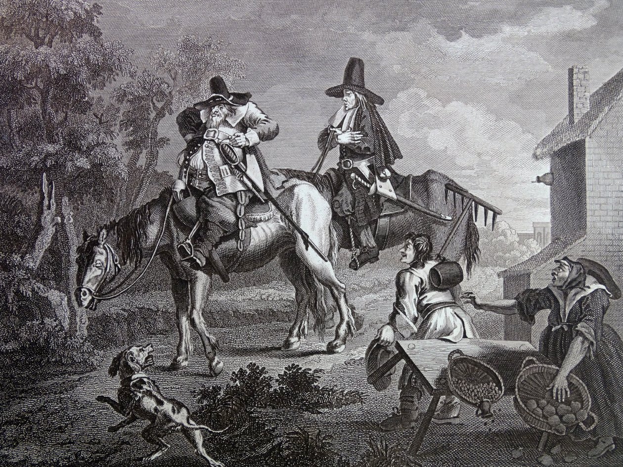 Samuel Butler'ın 'Hudibras'ının Ön Parçası by William Hogarth