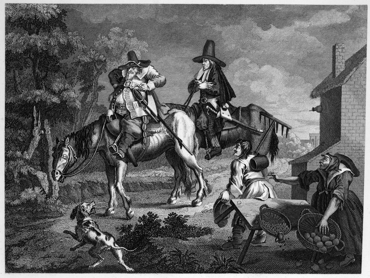 Hudibras İleri Sallies by William Hogarth