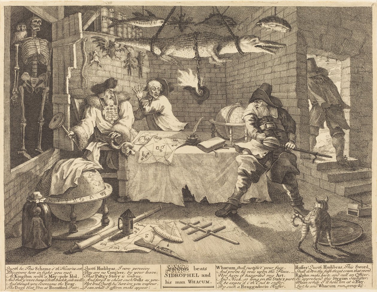 Hudibras, Sidrophel ve adamı Whacum