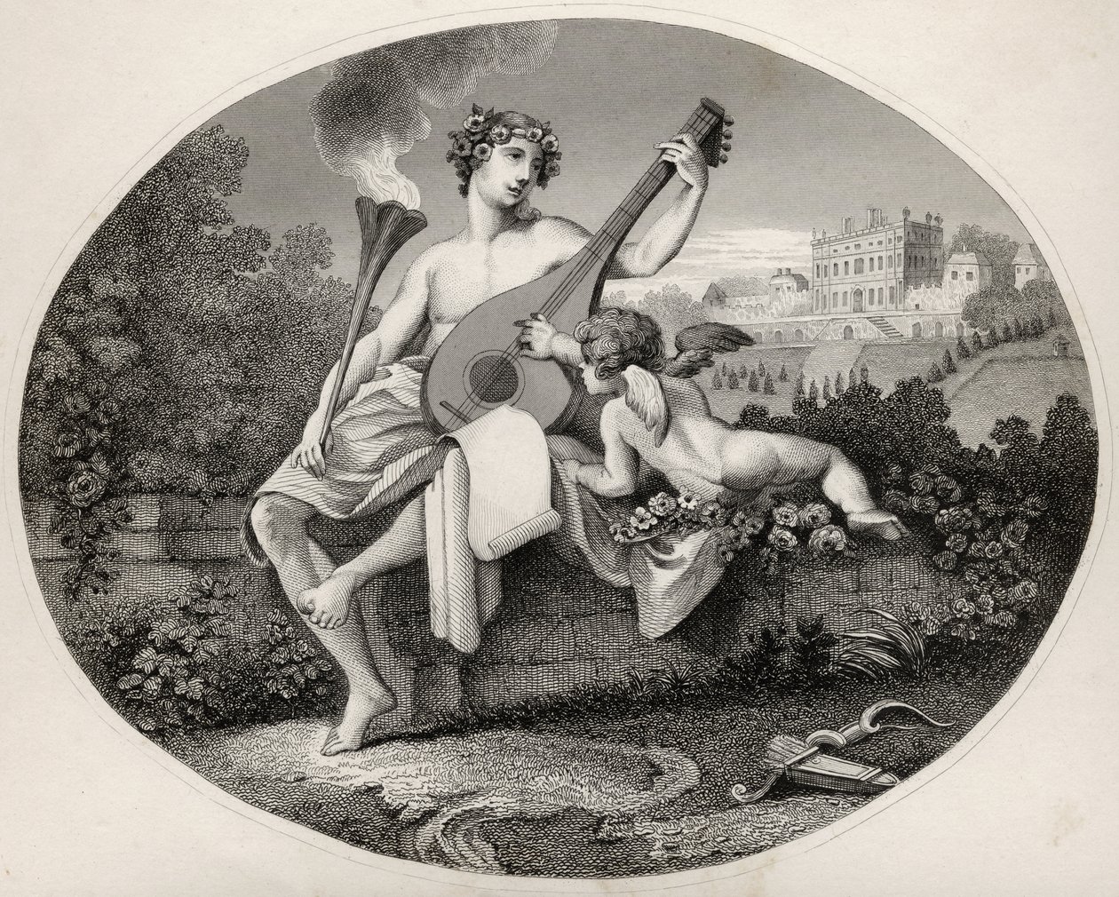 Kızlık zarı ve aşk tanrısı, 1833