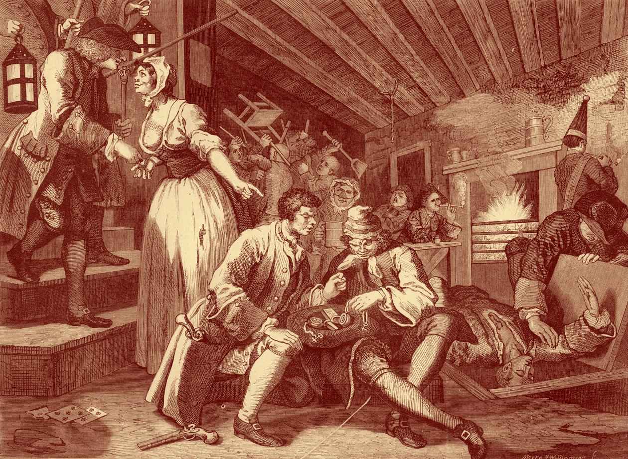 Endüstri ve Aylaklık, William Hogarth by William Hogarth
