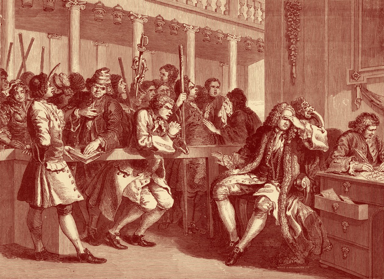 Endüstri ve Aylaklık, William Hogarth by William Hogarth