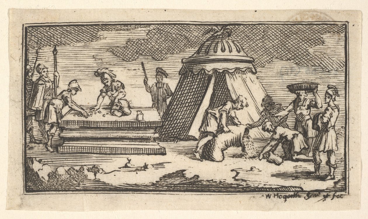 Buğday Yerine Arpa [ilk versiyon] John Beaver, Roman Military Punishme..., 1725