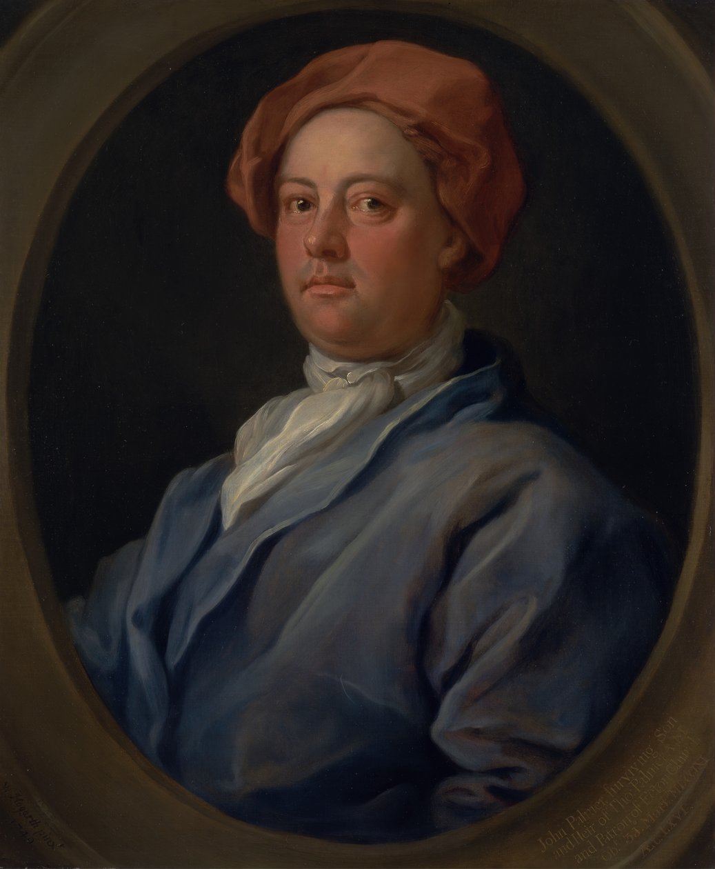 John Palmer, İç Tapınağın Avukatı, 1749. by William Hogarth