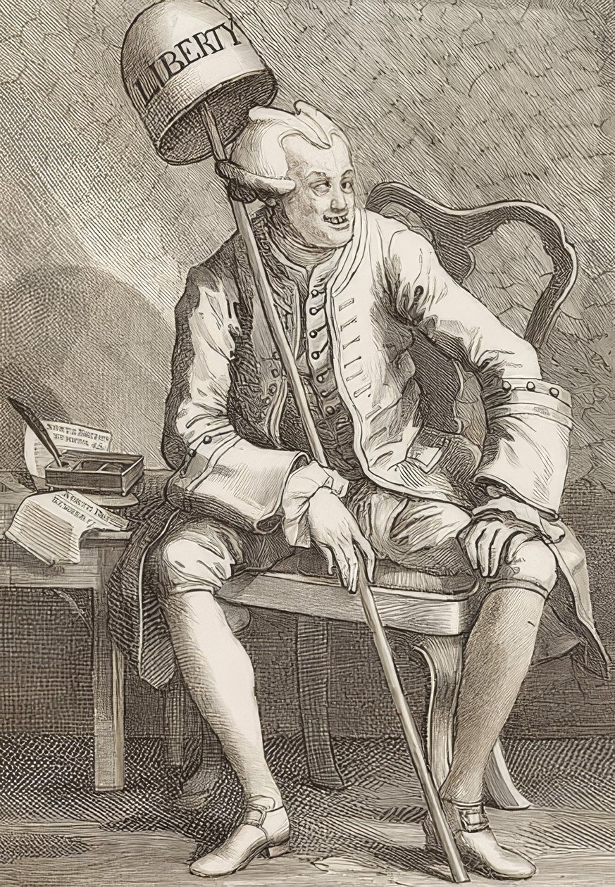 John Wilkes Esq. 1763 by William Hogarth