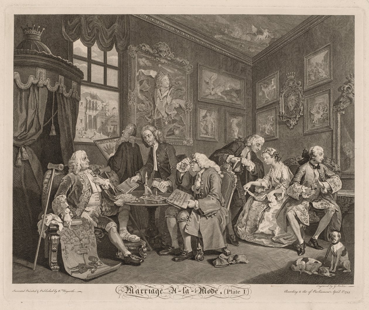 moda düğün by William Hogarth