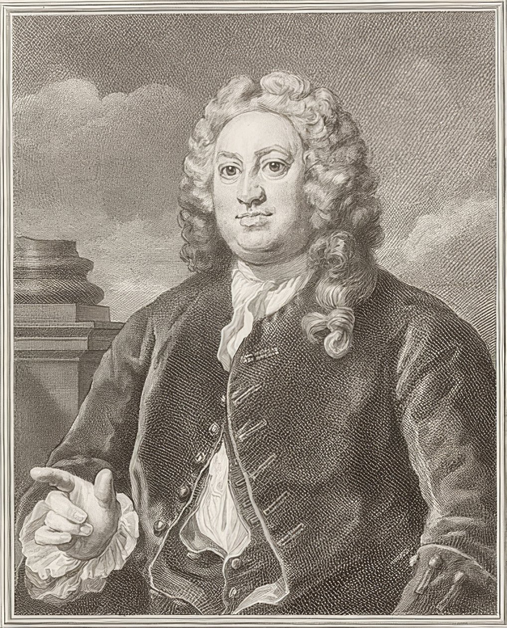 Martin Folkes. 1742 by William Hogarth