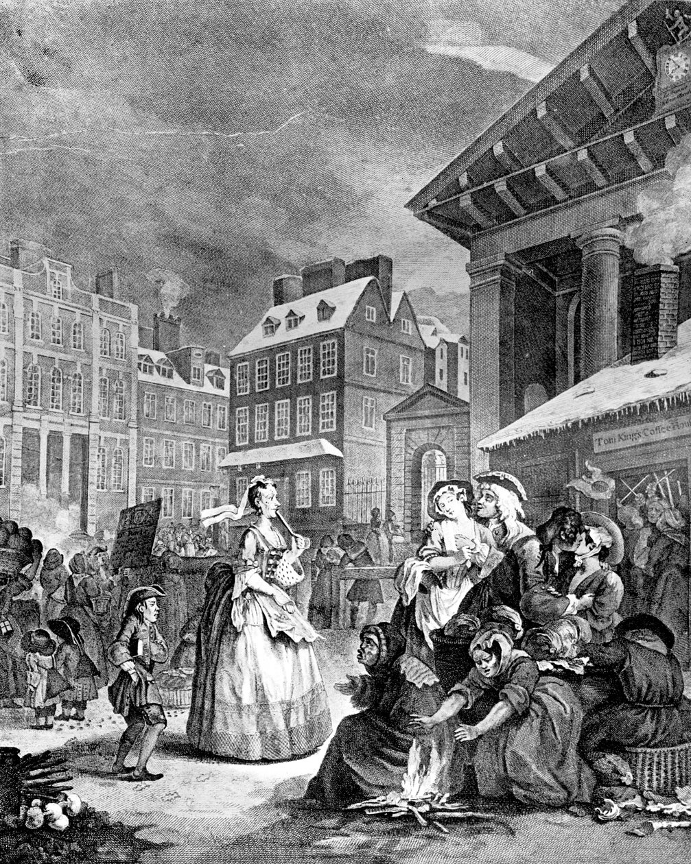 Sabah Günün Dört Saati, 1738. by William Hogarth