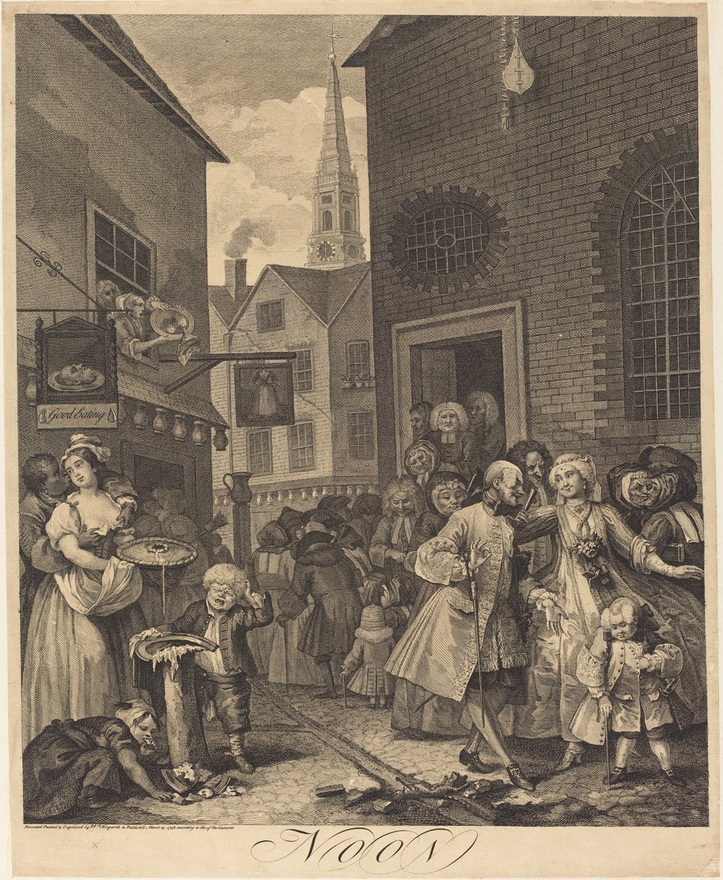 Öğle vakti by William Hogarth