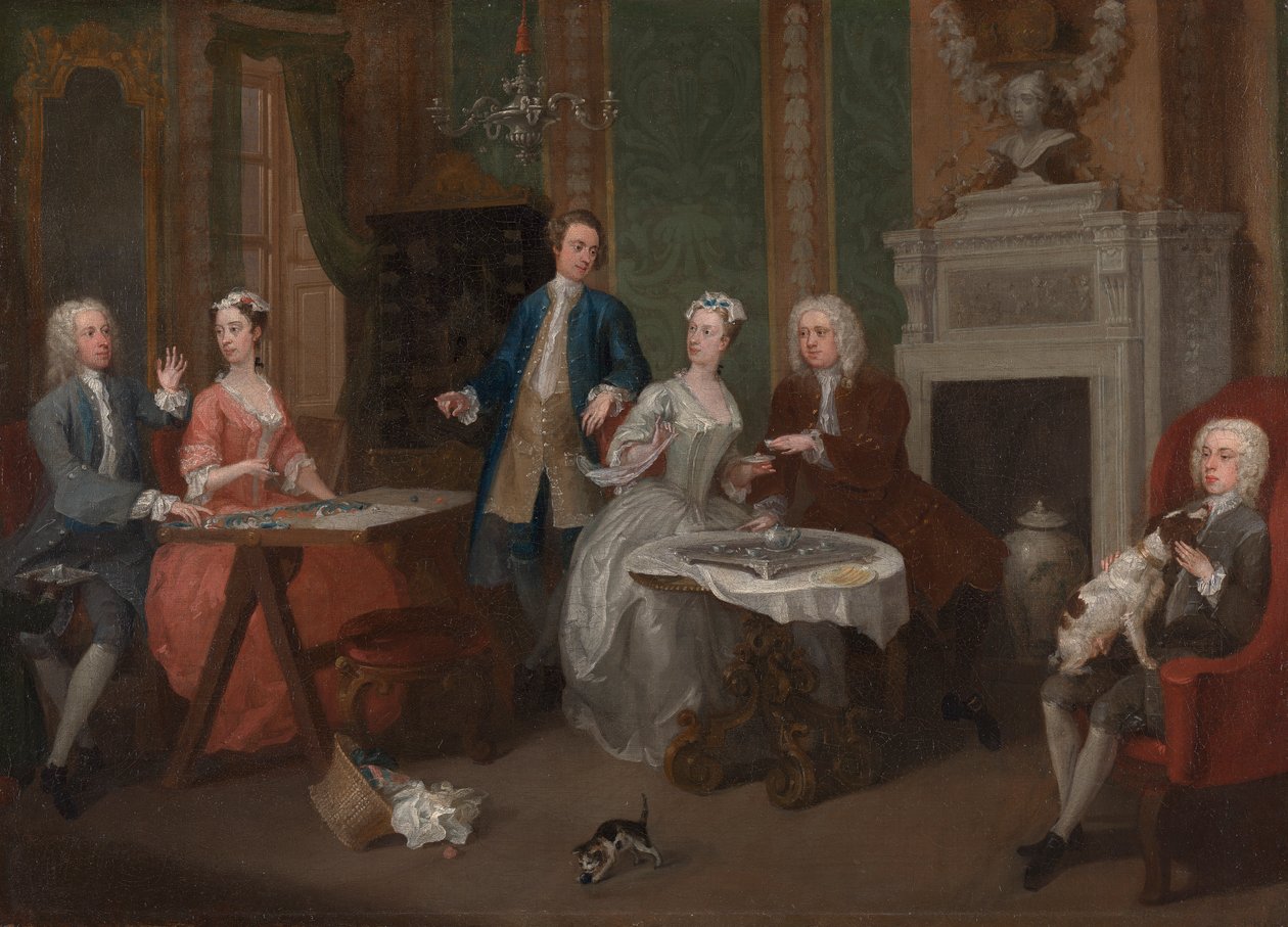 Bir Ailenin Portresi by William Hogarth