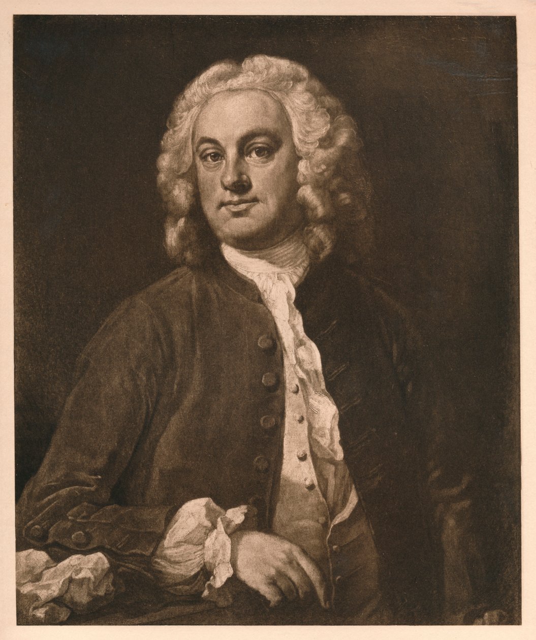 Bir Adamın Portresi, 1741 by William Hogarth