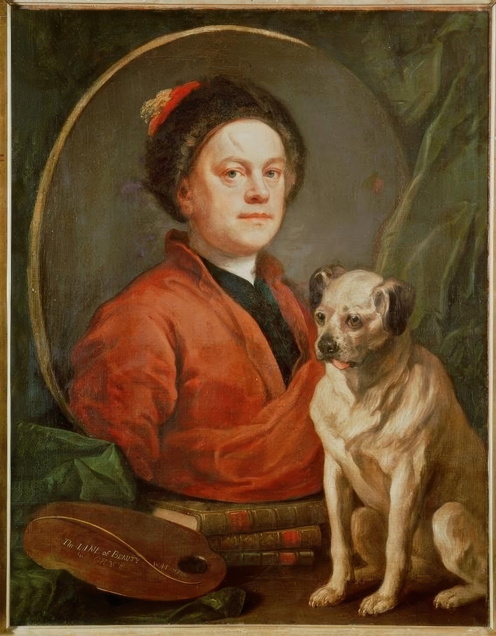 otoportre by William Hogarth