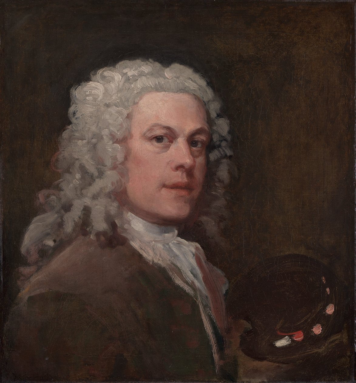 Otoportre by William Hogarth