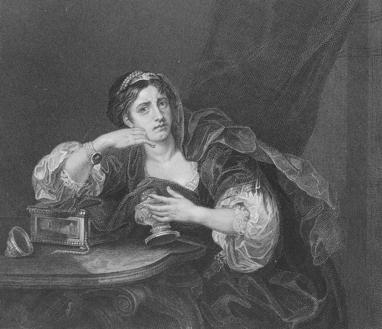 Kocasının Kalbiyle Sigismonda, T.W. Shaw, 1833