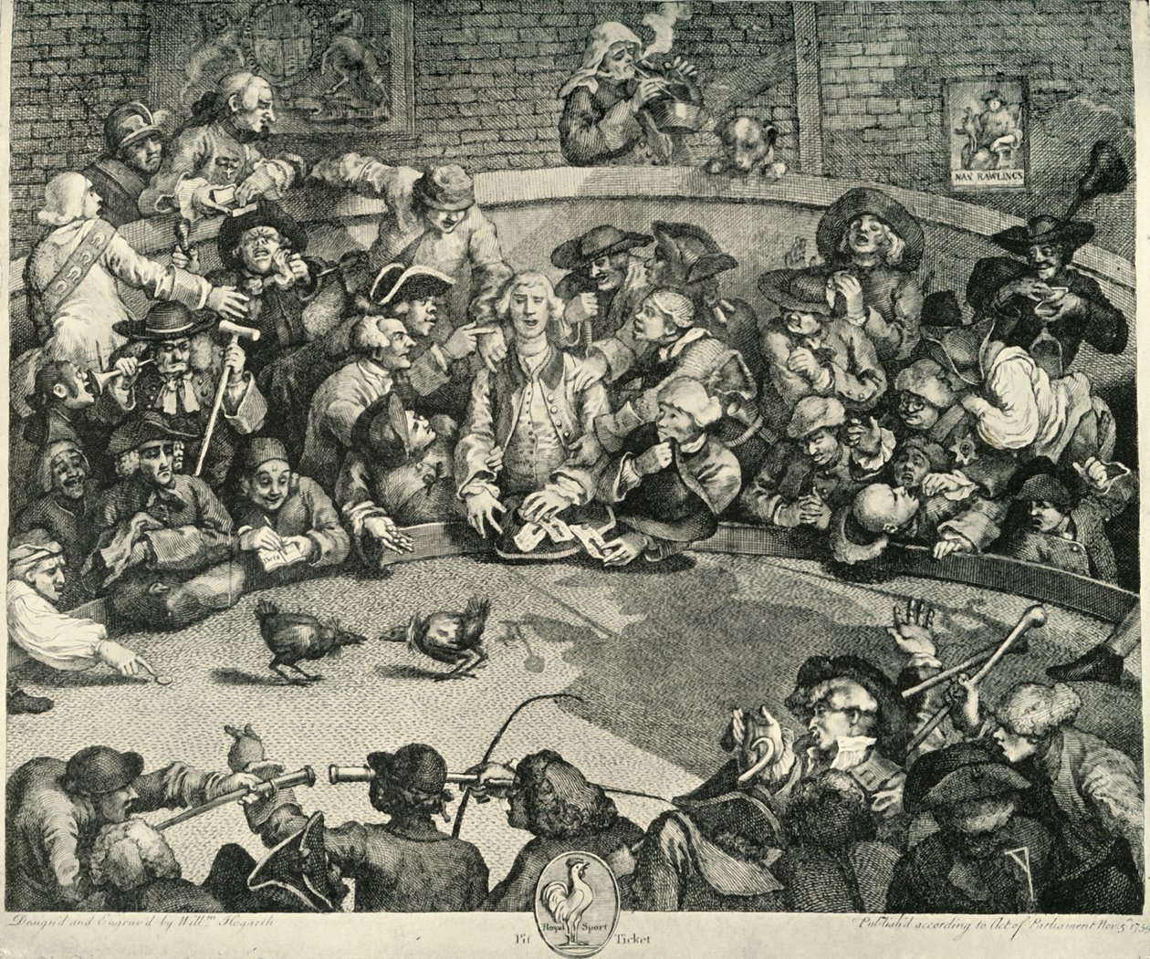Onsekizinci Yüzyılda Spor, c1720-1764, 1925. by William Hogarth