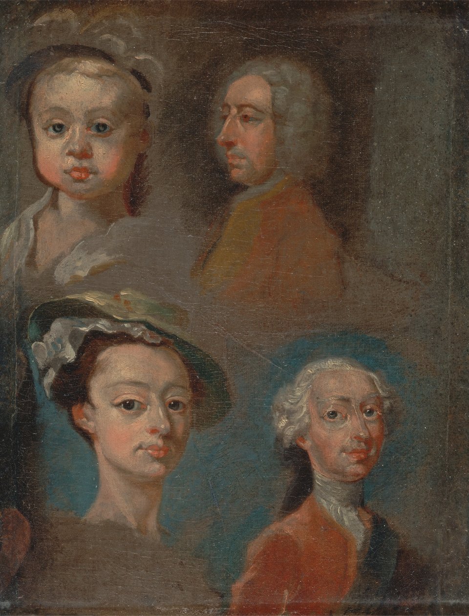 Başkanların Çalışmaları, ca. 1733. by William Hogarth