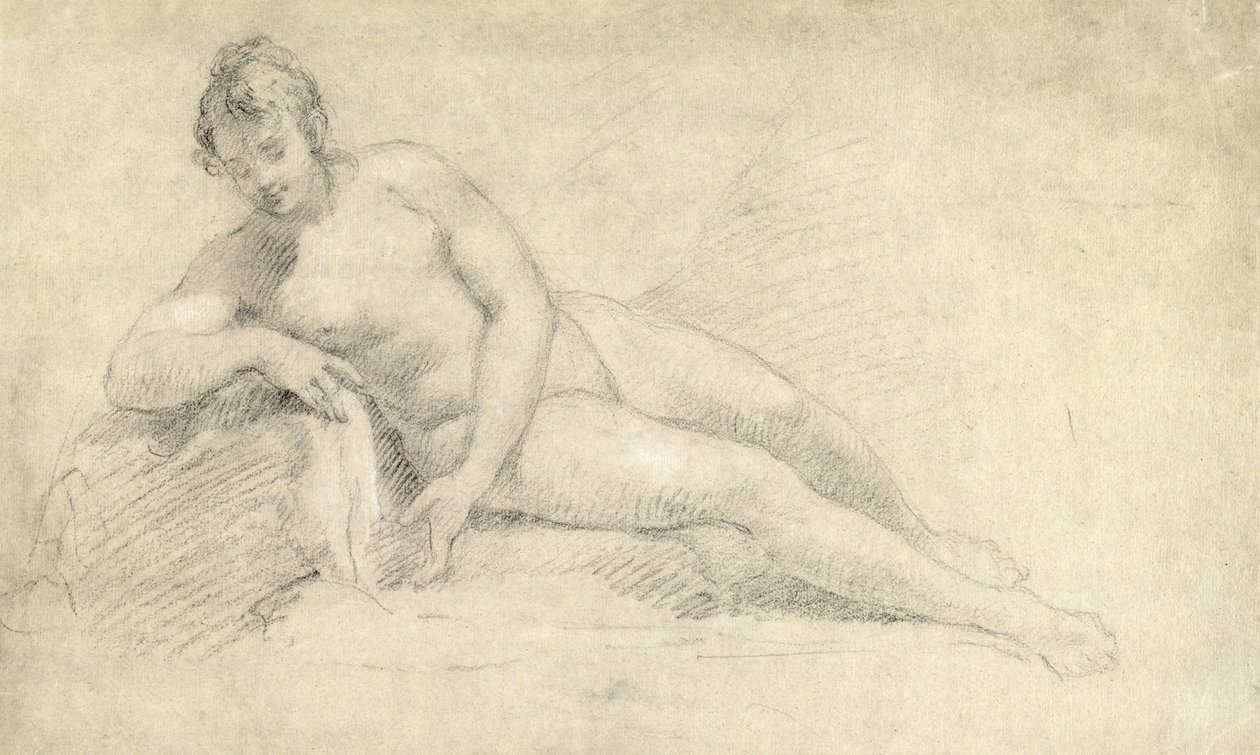Çıplak Kadın Çalışması by William Hogarth