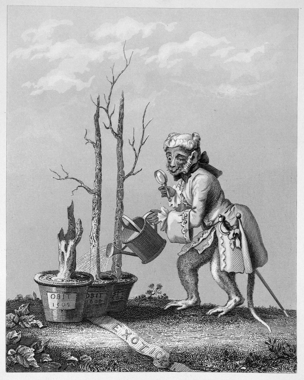 Kuyruk, Sanatçılar Kataloğuna Parça, 1761 by William Hogarth