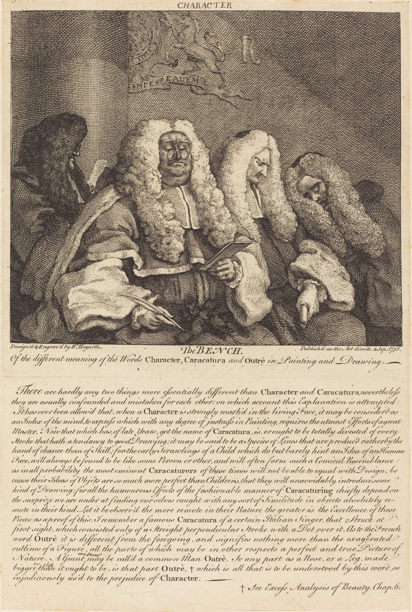 Bank by William Hogarth