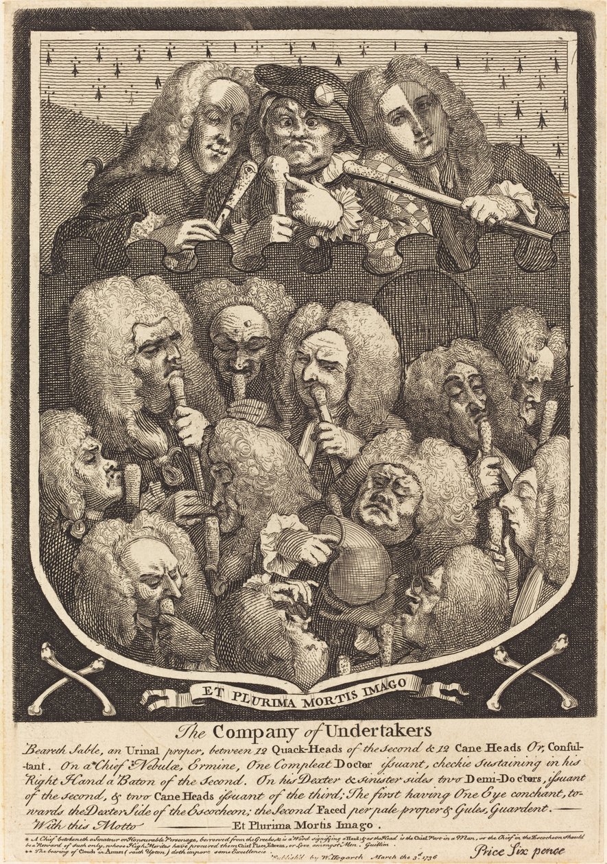 Müteahhitler Şirketi by William Hogarth
