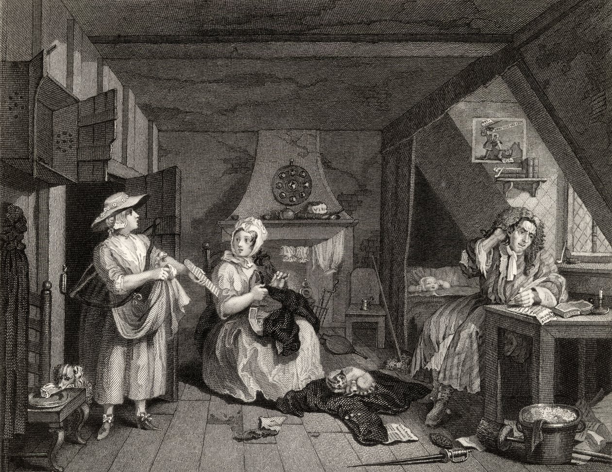 Sıkıntılı Şair, 1833