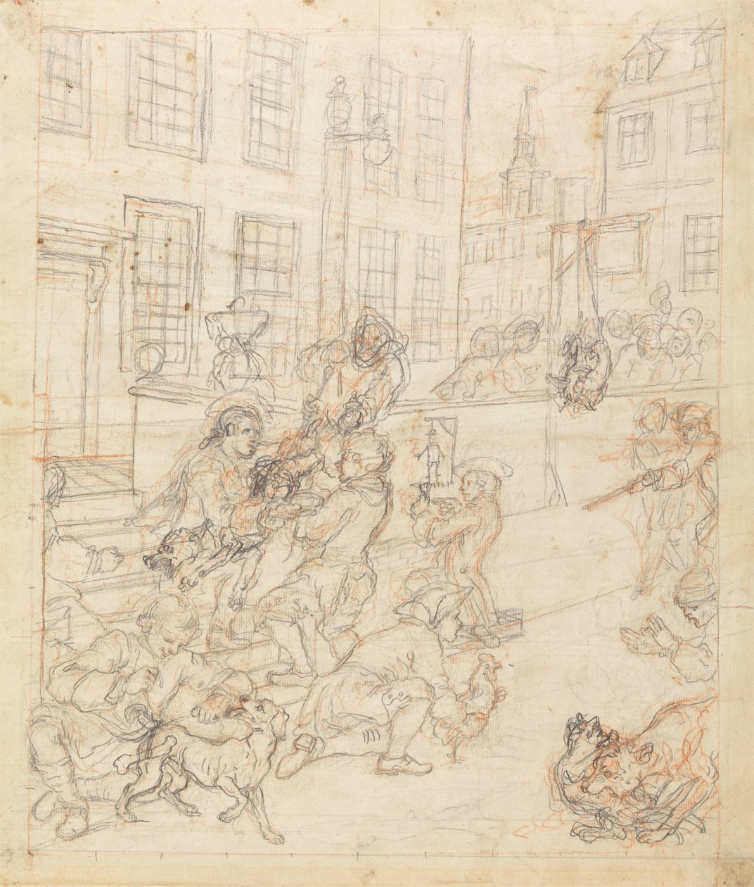 Zulmün İlk Aşaması by William Hogarth